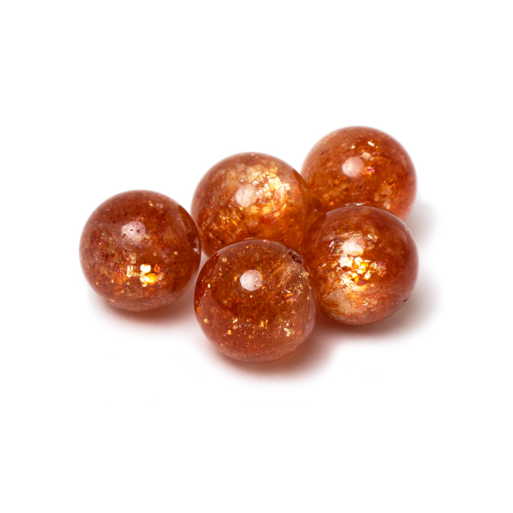 粒売り/バラ売り】サンストーン 10mm｜天然石・パワーストーン通販