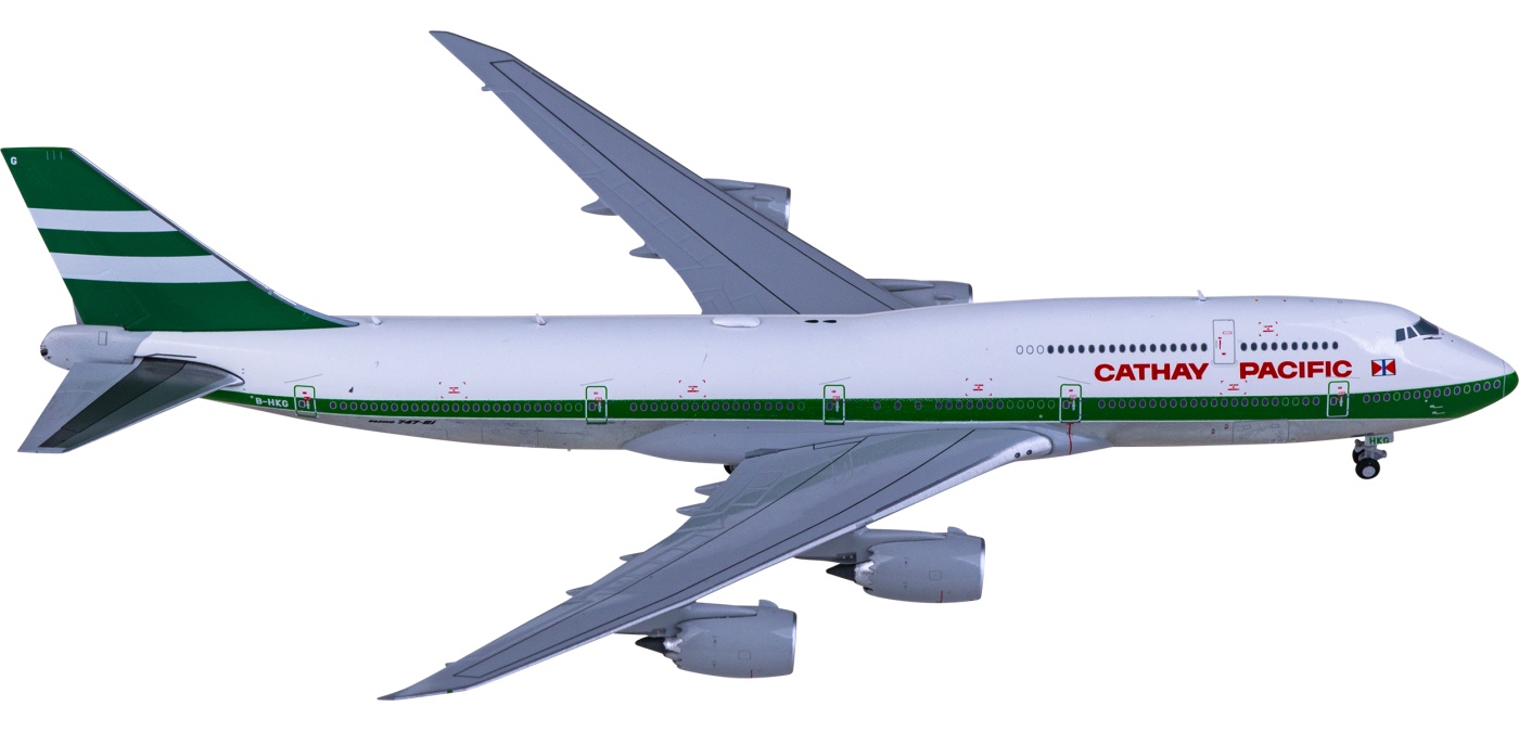 EW4748014 Cathay Pacific 国泰航空Boeing 747-8 B-HKG JC Wings 1:400