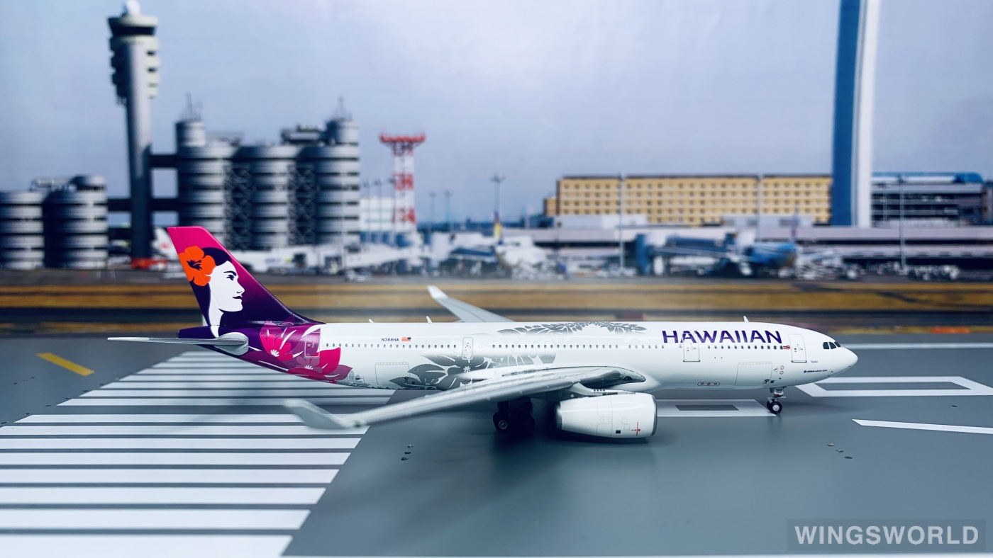 Geminijets 1:400 Airbus A330-200 Hawaiian Airlines 夏威夷航空