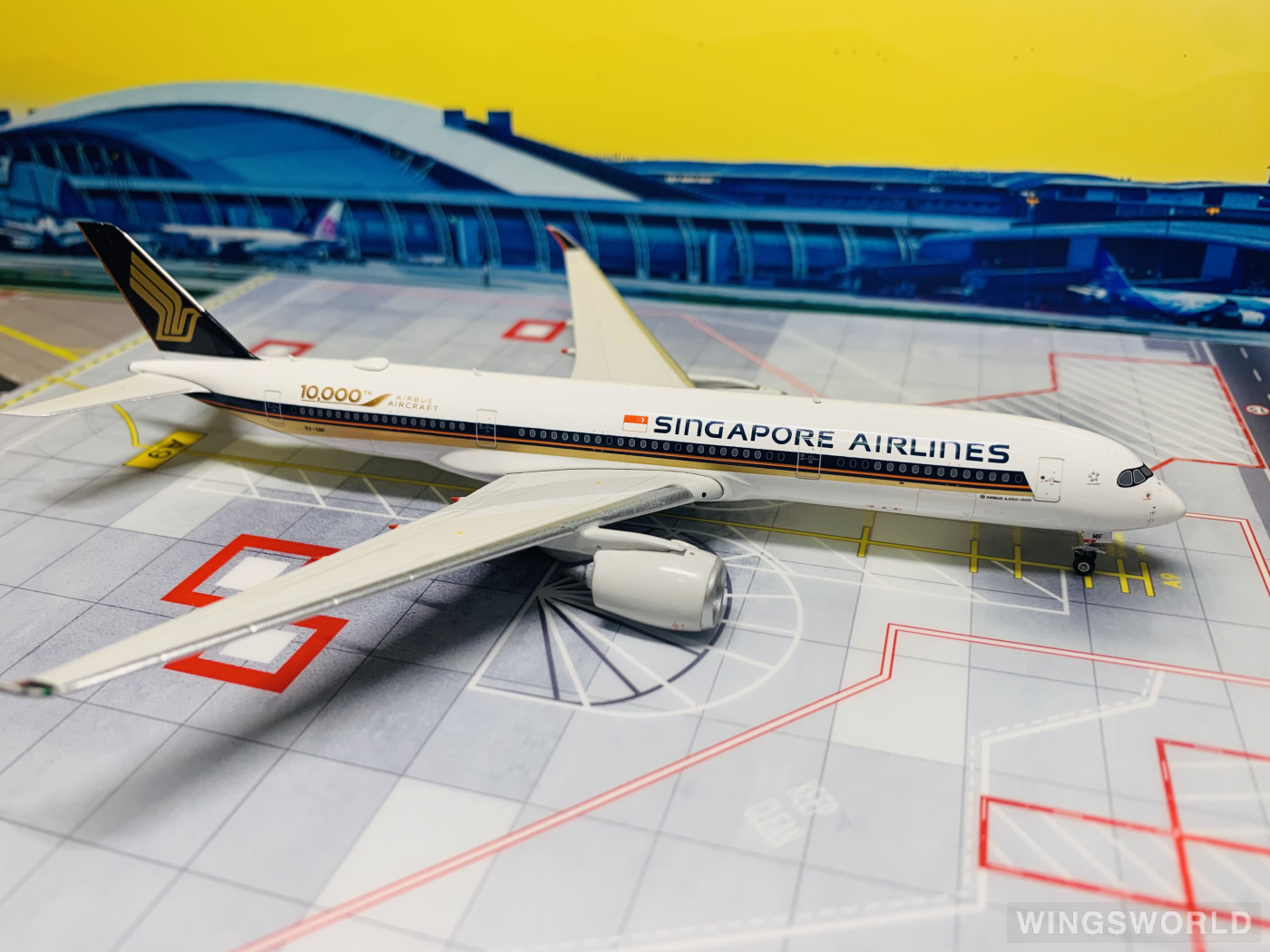 Phoenix 1:400 Airbus A350-900 Singapore Airlines 新加坡航空PH11327