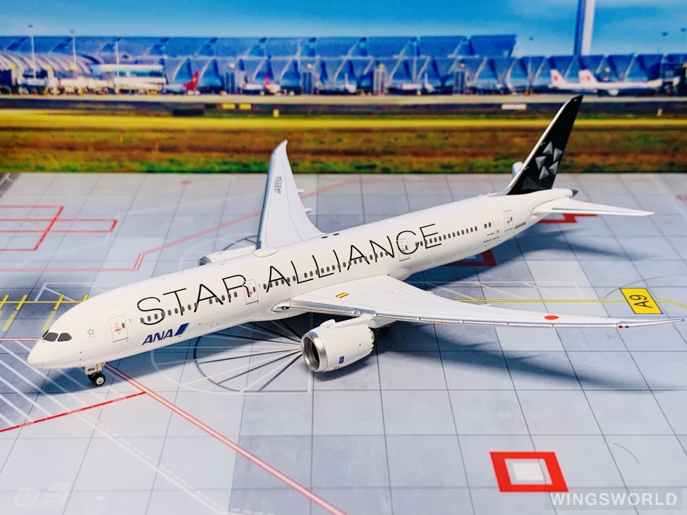 Phoenix 1:400 Boeing 787-9 ANA 全日空PH04237 JA899A 的照片作者