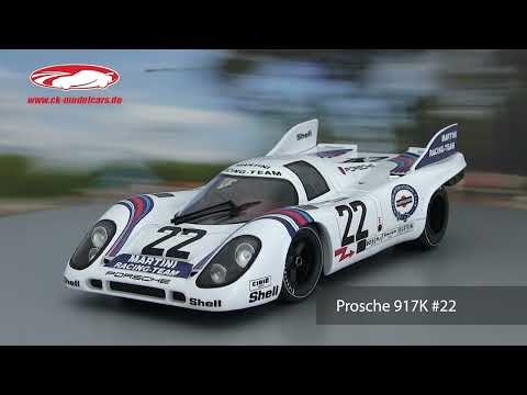 WERK83 1:18 Porsche 917K #22 Winner 24h LeMans 1971 Marko, van