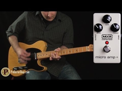 MXR Micro Amp + | Reverb