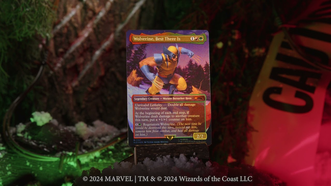 Secret Lair x Marvel's Wolverine Foil Edition | Secret Lair