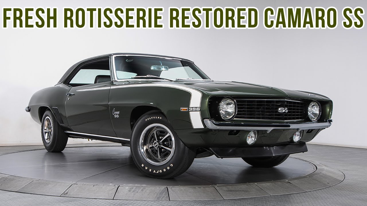 Restored 1969 Chevrolet Camaro SS Flaunts Authentic L78 Big-Block
