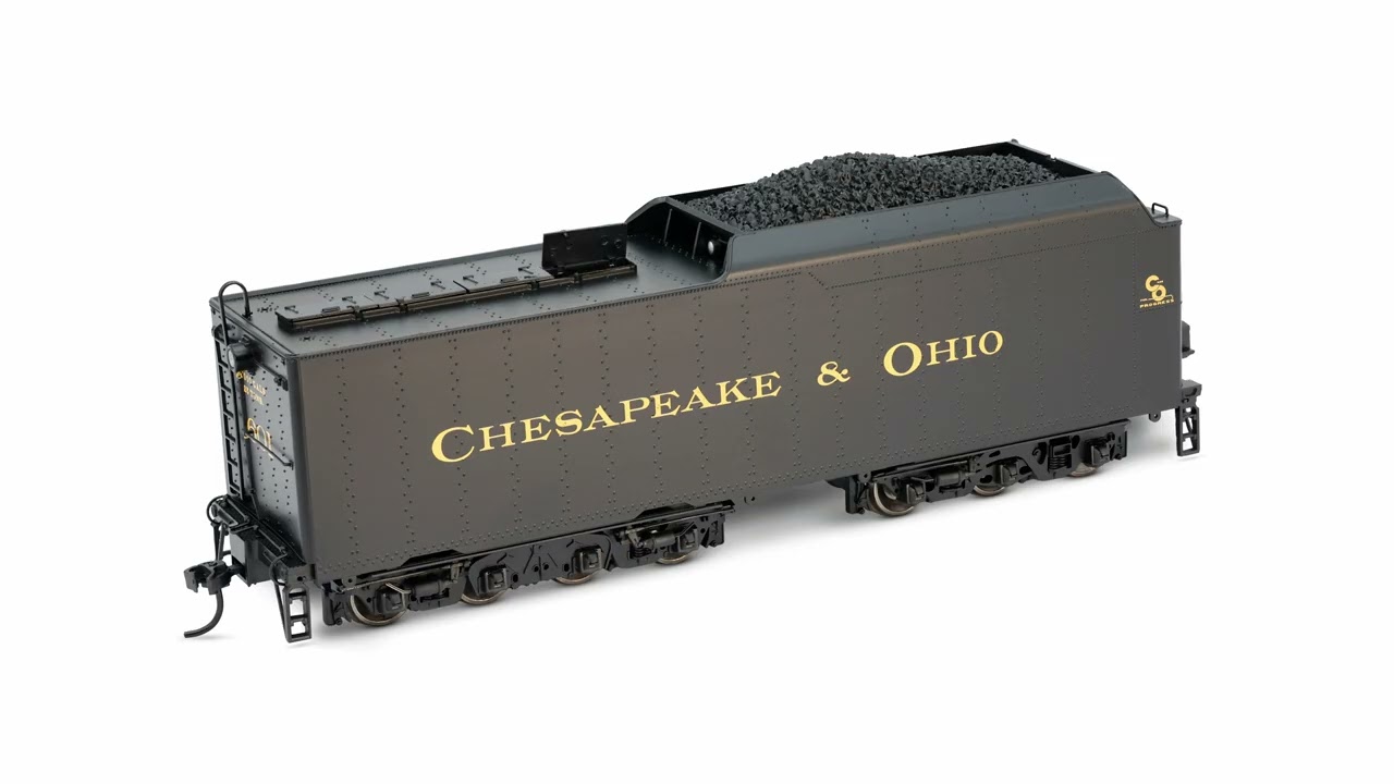 HR2951 Cheseapeake & Ohio, articulated steam locomotive 2-6-6-6