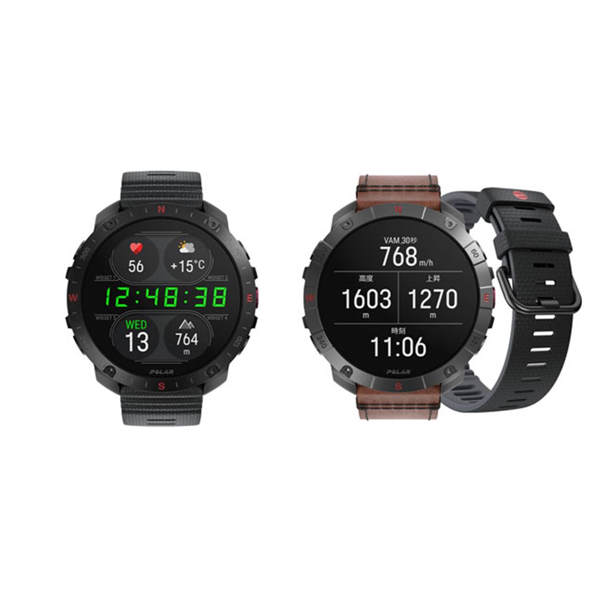 ポラール、MILスペック準拠のGPSアウトドアスポーツウォッチ2種を本日4