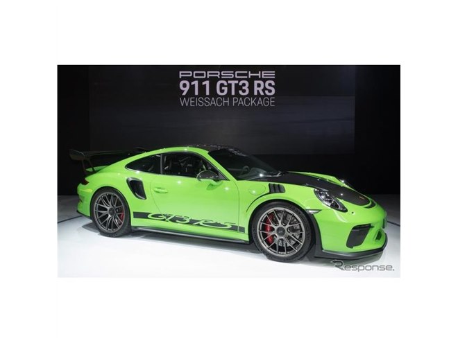 ポルシェ 911 GT3RS に軽量仕様の「ヴァイザッハ パッケージ