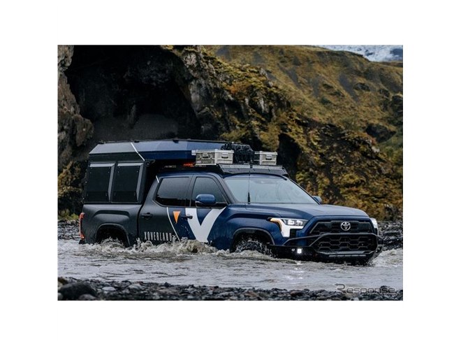 トヨタ『タンドラ』新型、走る映画制作スタジオになった…SEMA 2022