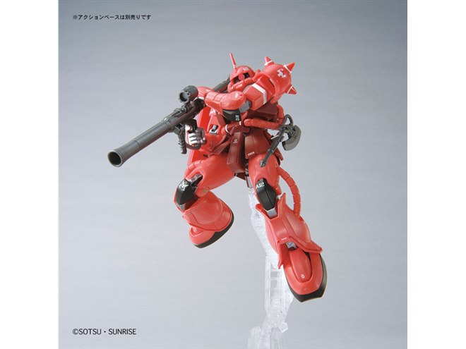 HGガンプラ「シャア専用ザクII」川口名人完全監修のオリジナルカラーで