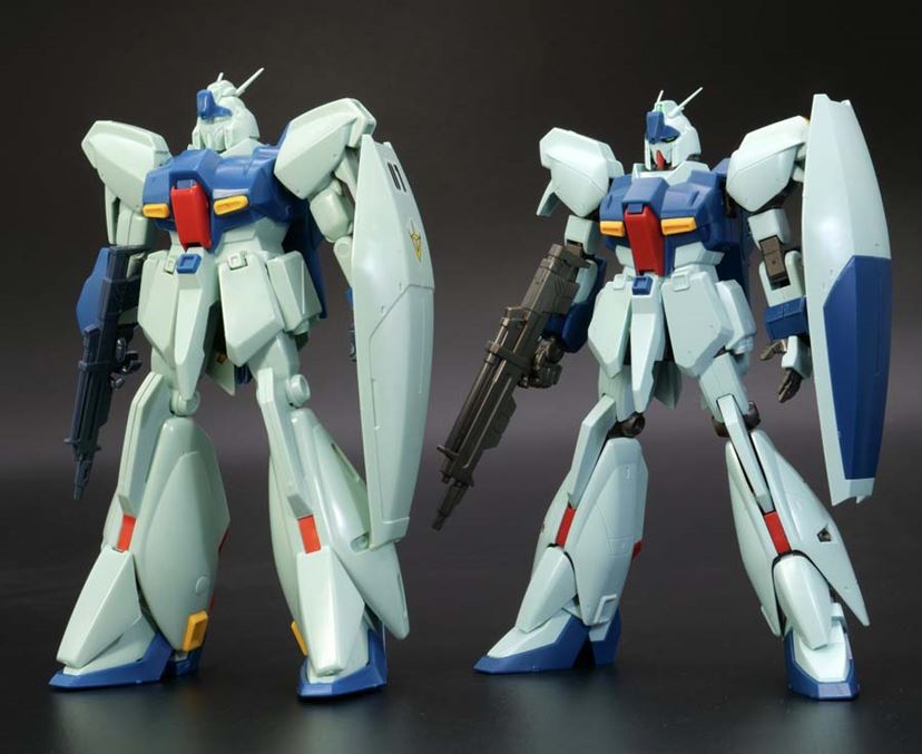逆襲のシャア「リ・ガズィ」のガンプラ新旧比較！ アムロのMSは伊達