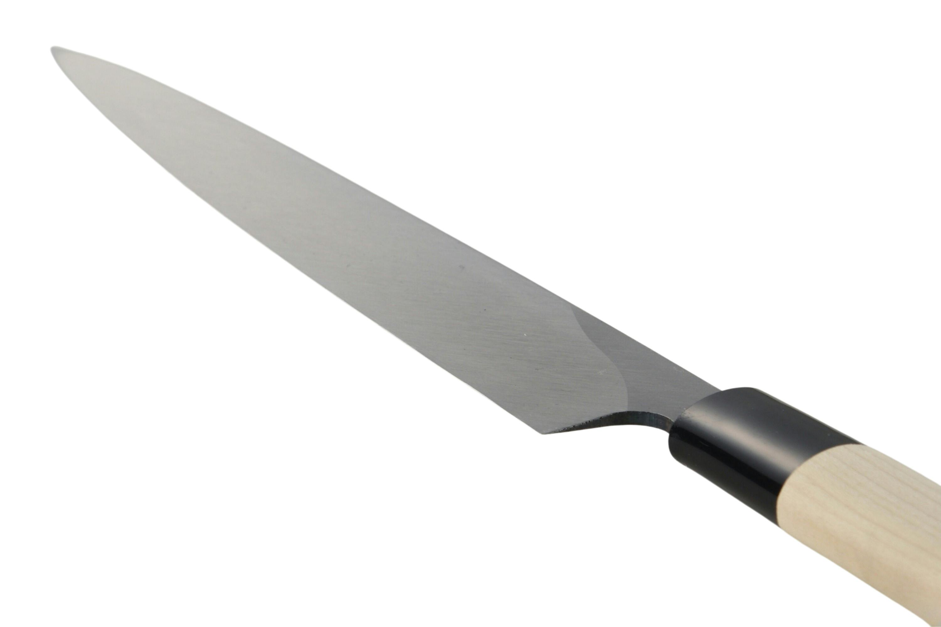 名匠兼定作 刺身包丁 210mm 4000230 日本製 刺身 和包丁 裏押し加工