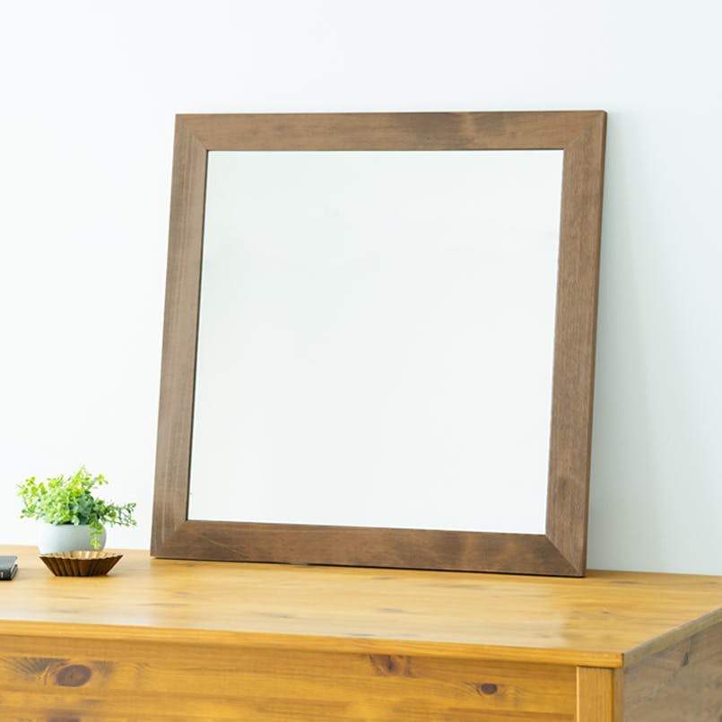 1960's USA トラッド ウッド フレーム ゴシック ウォール ミラー