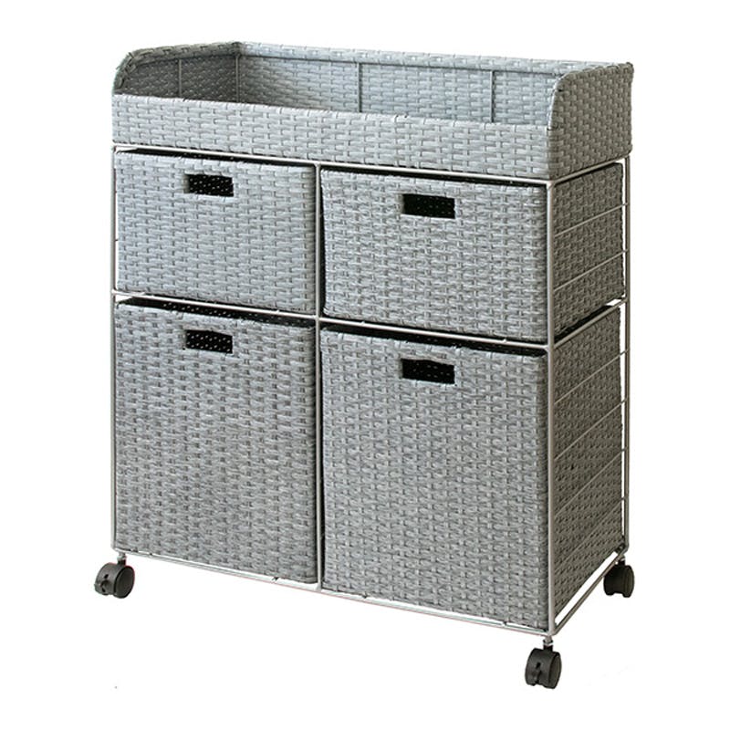 インテリアチェスト ワイド6段【別送品】 | チェスト・タンス 通販