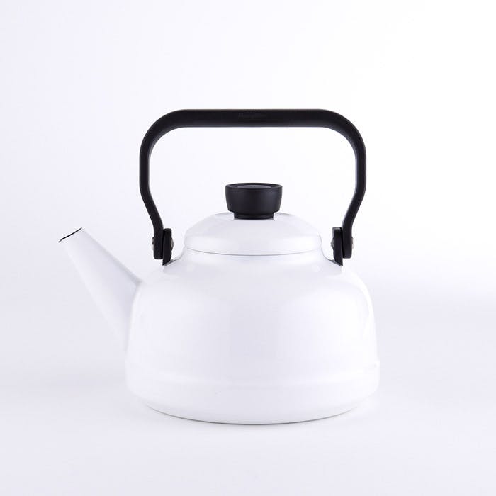 富士ホーロー ケトル ホーロー ガス火 IH対応 2.3L ソリッド【直火 IH