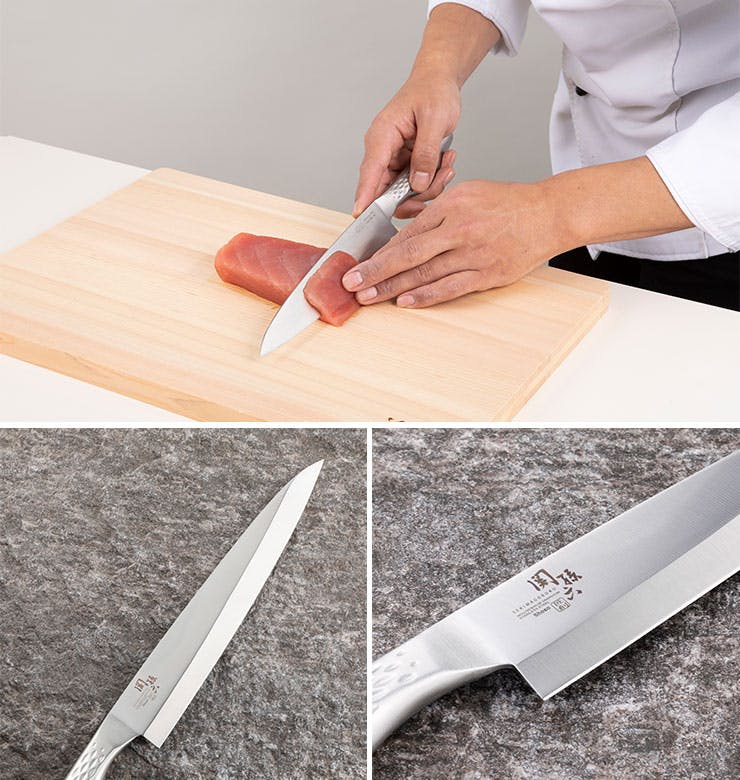 関孫六 匠創 刺身包丁 210mm ステンレス AK1134 貝印 kai【和包丁 片刃