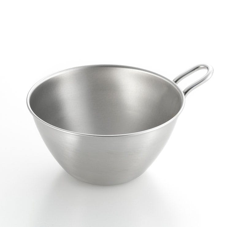 ヨシカワ and アンド ステンレス手付きボウル 13cm AN0205【ミニ
