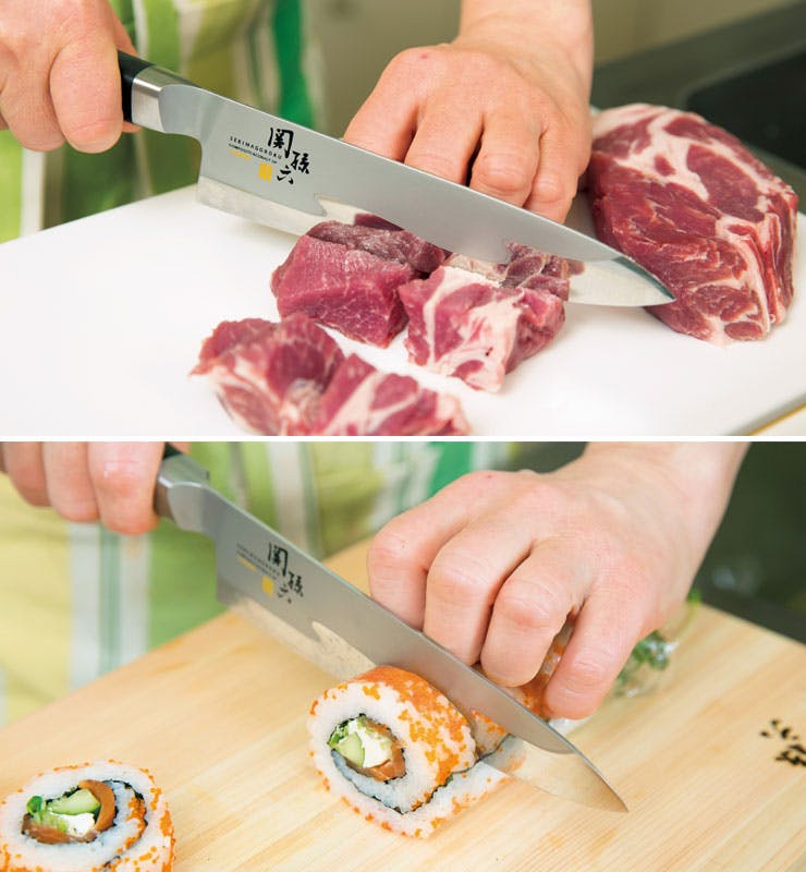 関孫六 15000ST 牛刀 180mm AE5302 貝印 kai【包丁 ステンレス 牛刀