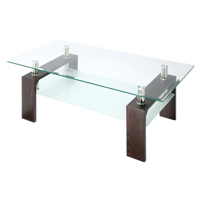 ガラステーブル ローテーブル 長方形 センターテーブル おしゃれ