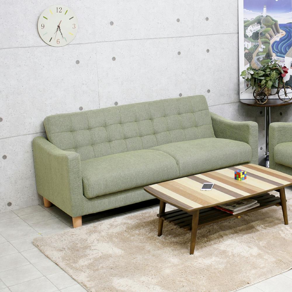 後藤家具物産 座面収納庫付きローリングギア3人掛けソファー ポニー2