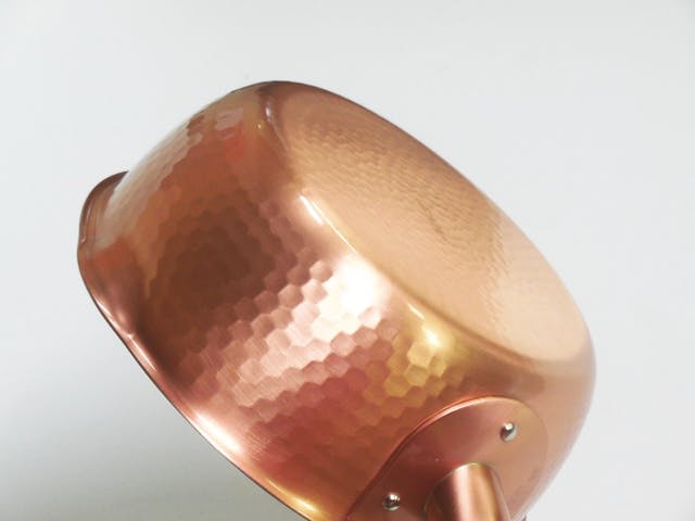 銅楽 まごころ伝心 雪平鍋18cm MD-0107 日本製 銅製品 銅 行平