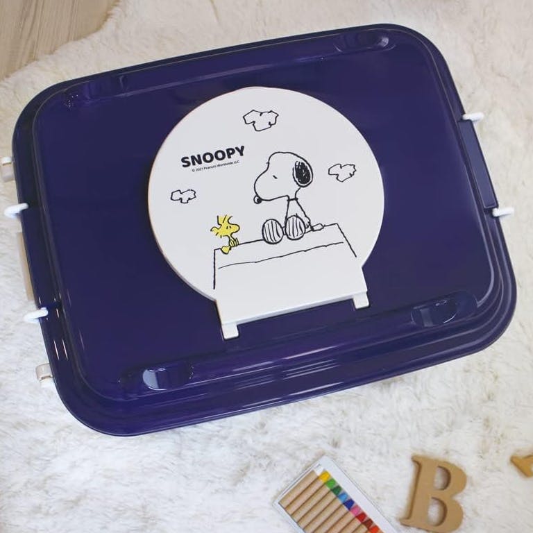 錦化成 おもちゃ箱 キャスター付 スヌーピー日本製 ボックス ケース