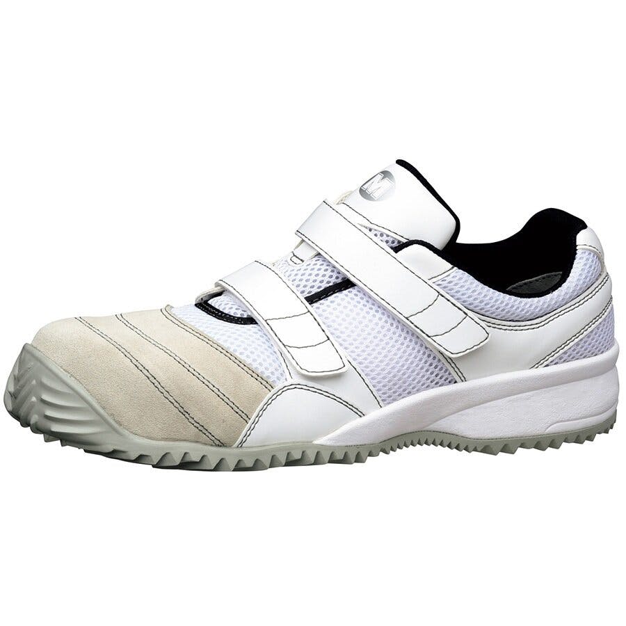 ミドリ安全 屈曲作業向け 先芯入り 作業靴 ホワイト 28.0cm メンズ