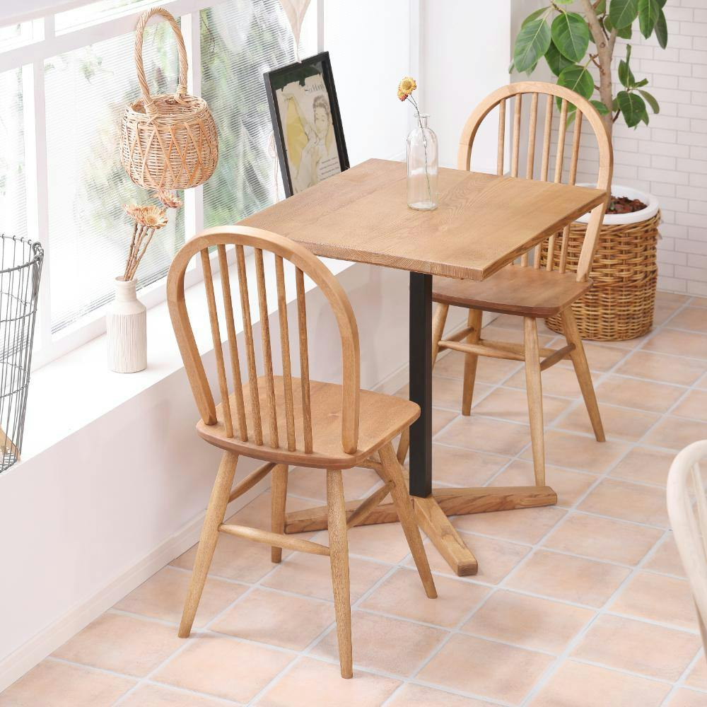 関家具 nora. ダイニングチェア マーガレット2 ナチュラル(バーチ材