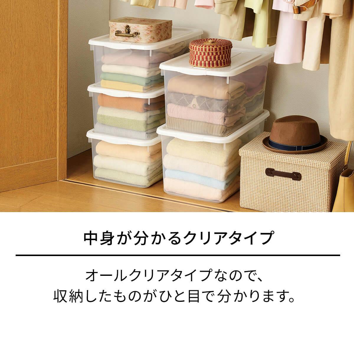 天馬 プロフィックス フリーボックス 50浅型 収納ボックス 衣類収納