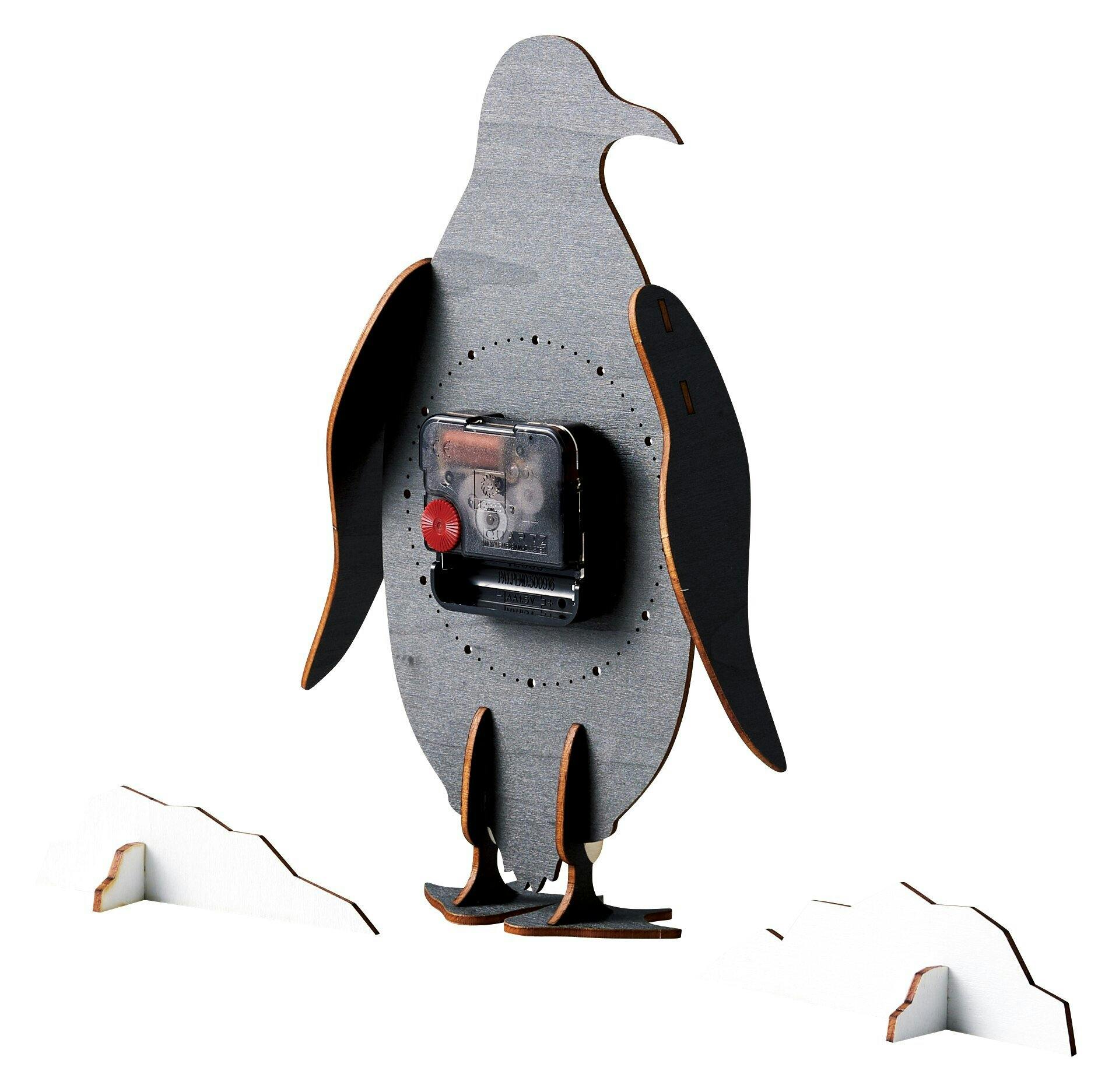 セトクラフト クロックパズル(ペンギン) 6個セット W24-0034-6【別送品