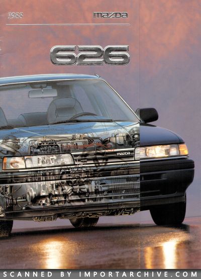 Mazda 626 (1988-1992) Paint Colors and Brochures - ImportArchive