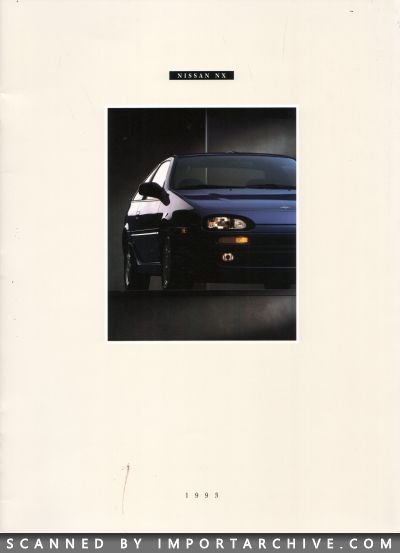 1993 Nissan NX Brochure - ImportArchive