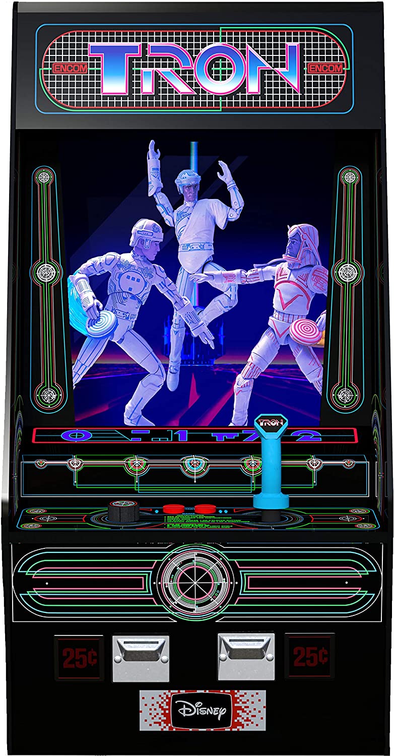 Tron Deluxe 3-Pack Action Figure Arcade Box Set – Insert Coin Toys