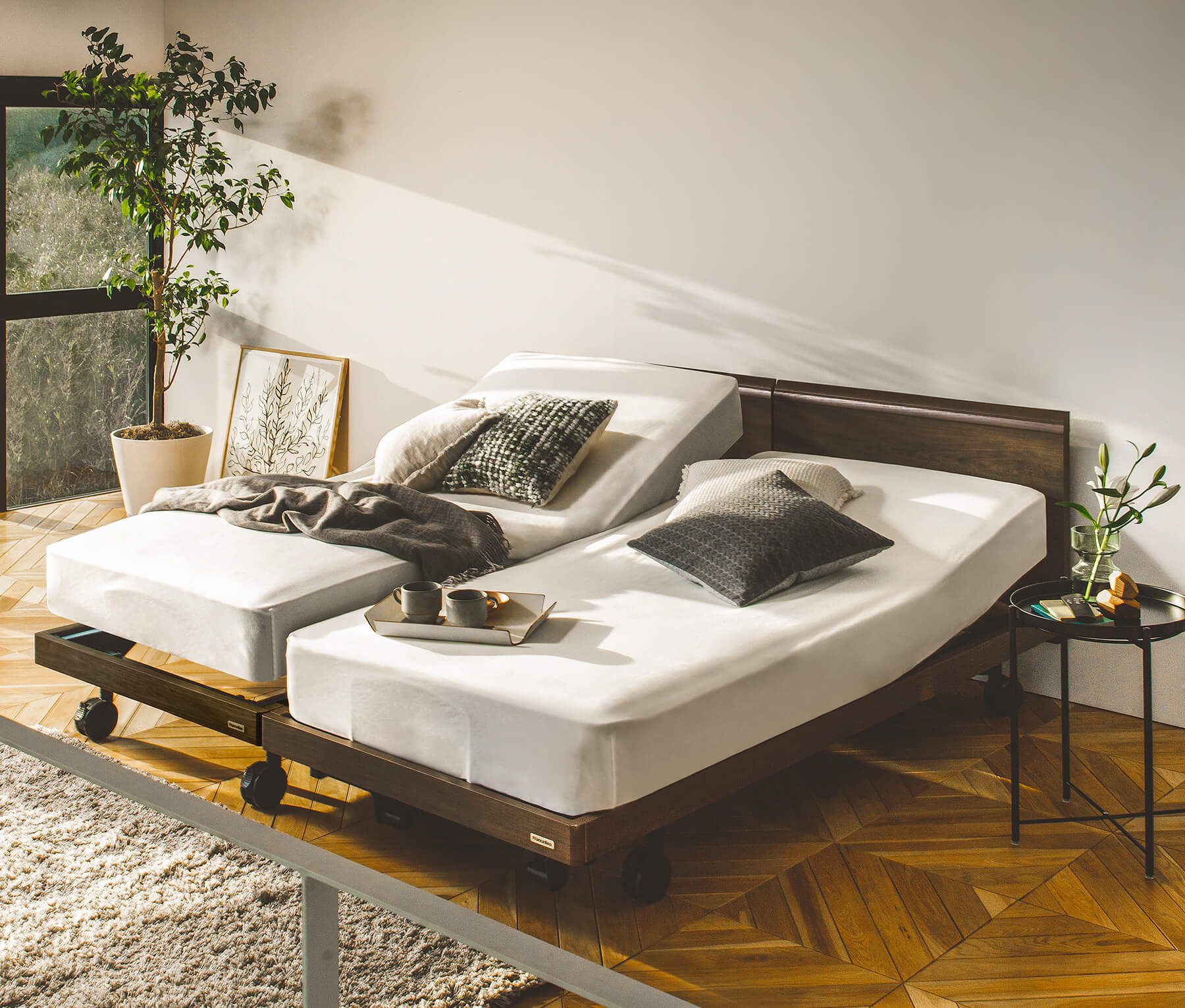 フランスベッドの電動ベッドシリーズ|電動ベッド・リクライニング対応