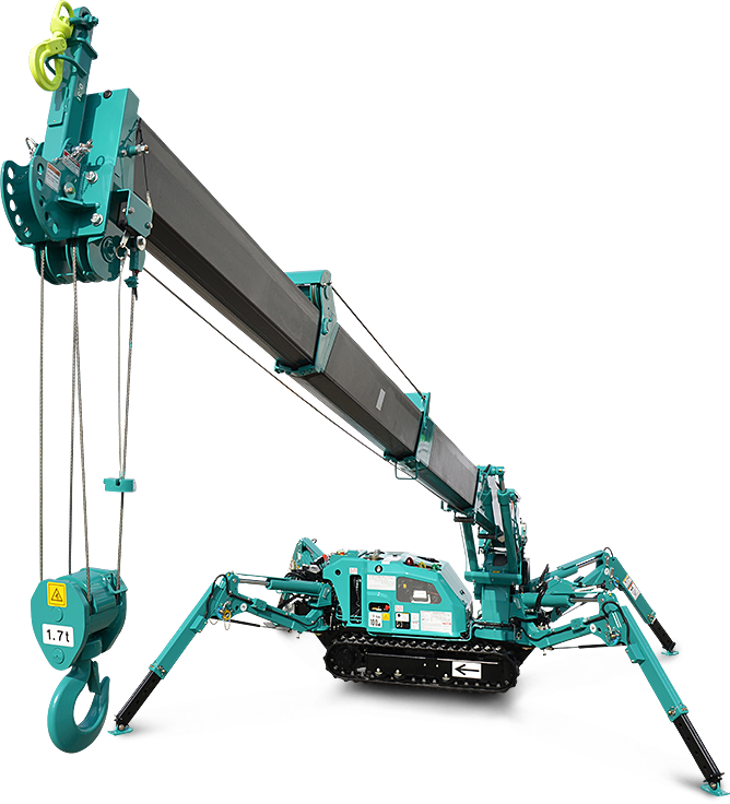 カニの脚を持つクレーン | 有限会社 礒部組