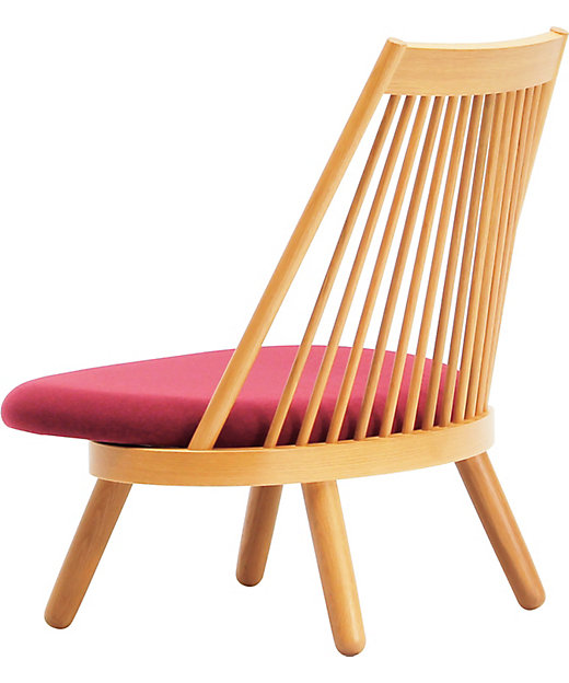 受注商品】スポークチェア ワインレッド S－5027NA－ST