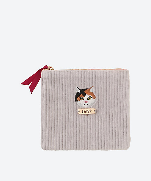 ポーチSサイズ 三毛猫 | MR.&MRS.CHIEF/ミスターアンドミセスチーフ