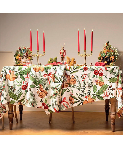 ☆クリスマスコットンテーブルクロス ＜ナットヌック＞ | Tessitura