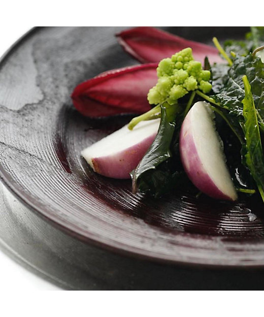 村瀬治兵衛 沢栗青海盆・舟形小鉢＋薬味スプーン | 嘉門工藝