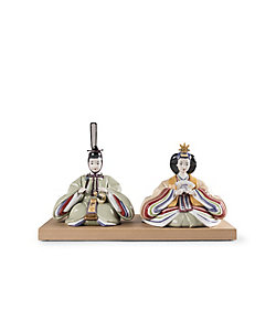 送料無料】奈良一刀彫 神泉作 立雛 3号（三越） | 神泉/シンセン