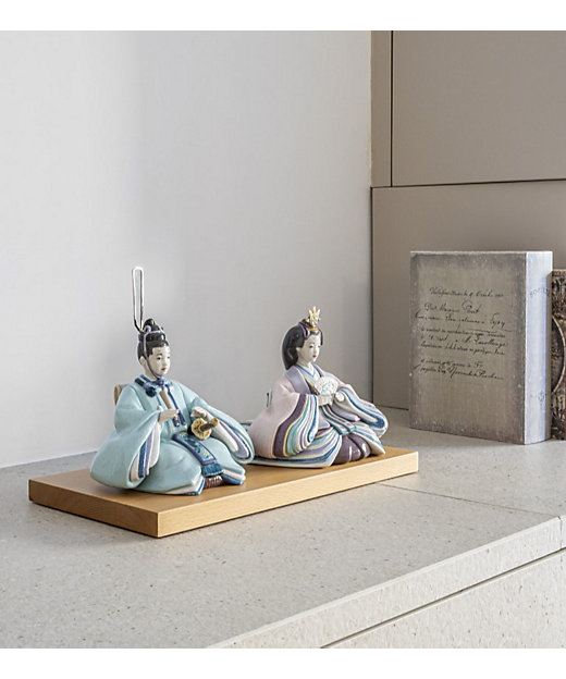 雛人形（Turquoise＆Pink） | LLADRO/リヤドロ | 三越