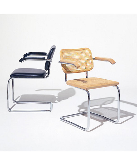 受注商品】チェスカチェア ウィズ アーム ライトビーチ | Knoll/ノル