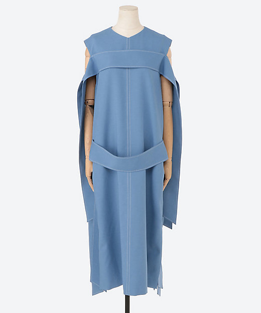 WHITE STITCH DRESS | HYKE (Women)/ハイク | 三越