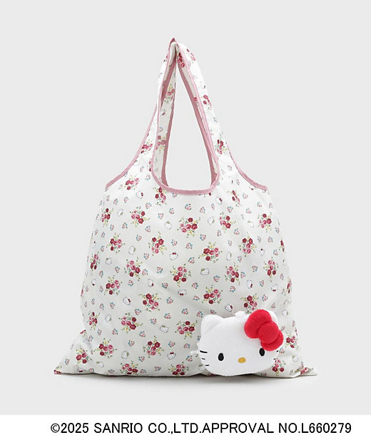 サンリオキャラクターズ コラボ】ハローキティ×ロザンヌ柄 パッカブル