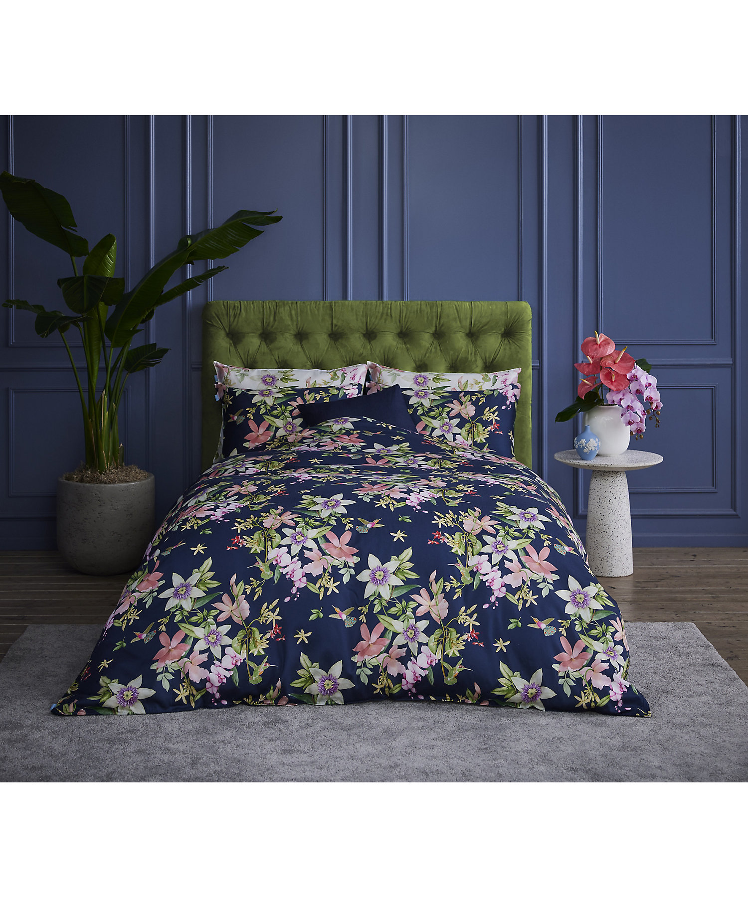 ウエッジウッド 綿サテン掛ふとんカバー（PI04130154