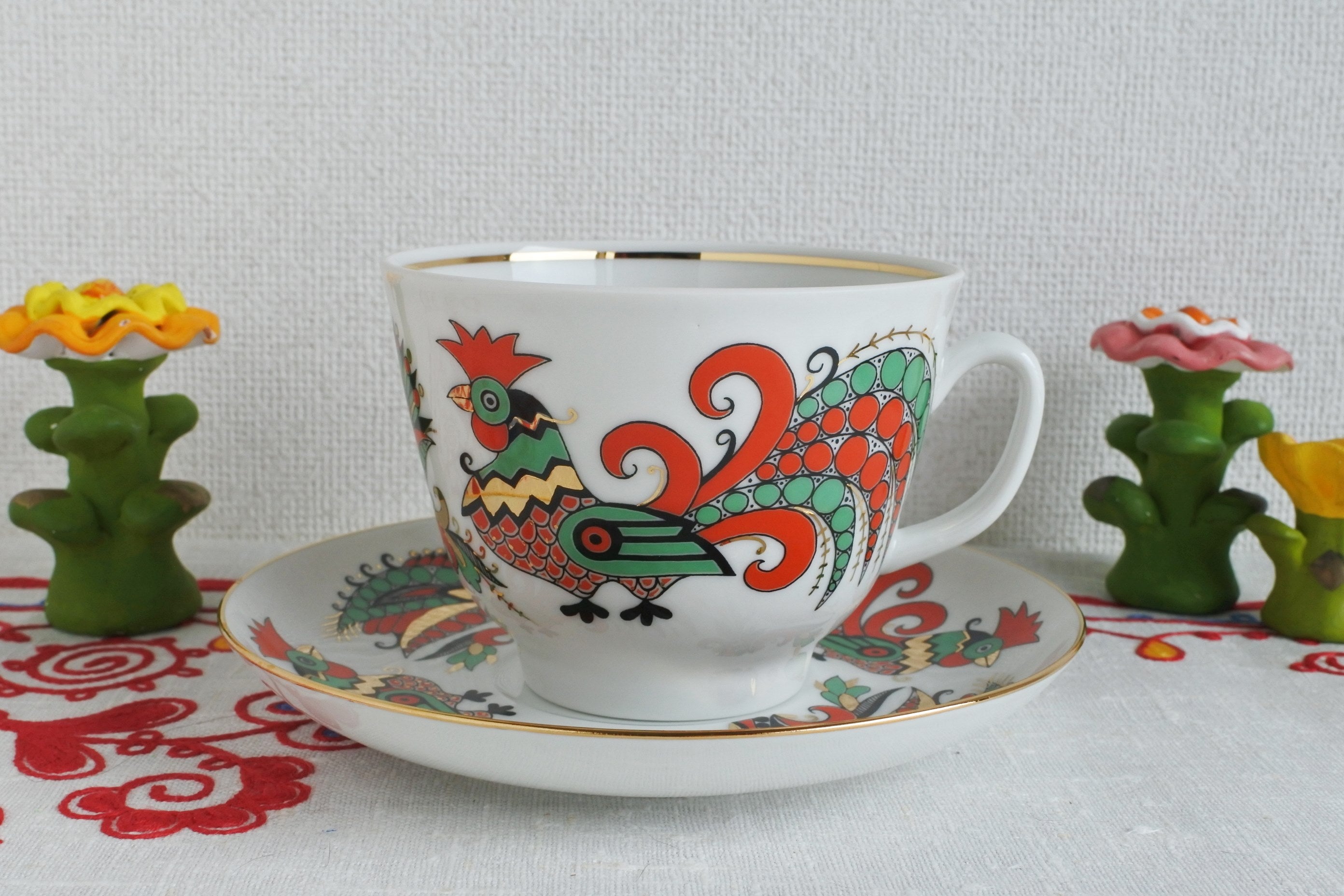 ロシア製陶磁器 ロモノーソフ陶磁器 インペリアルポーセリン ロシアの