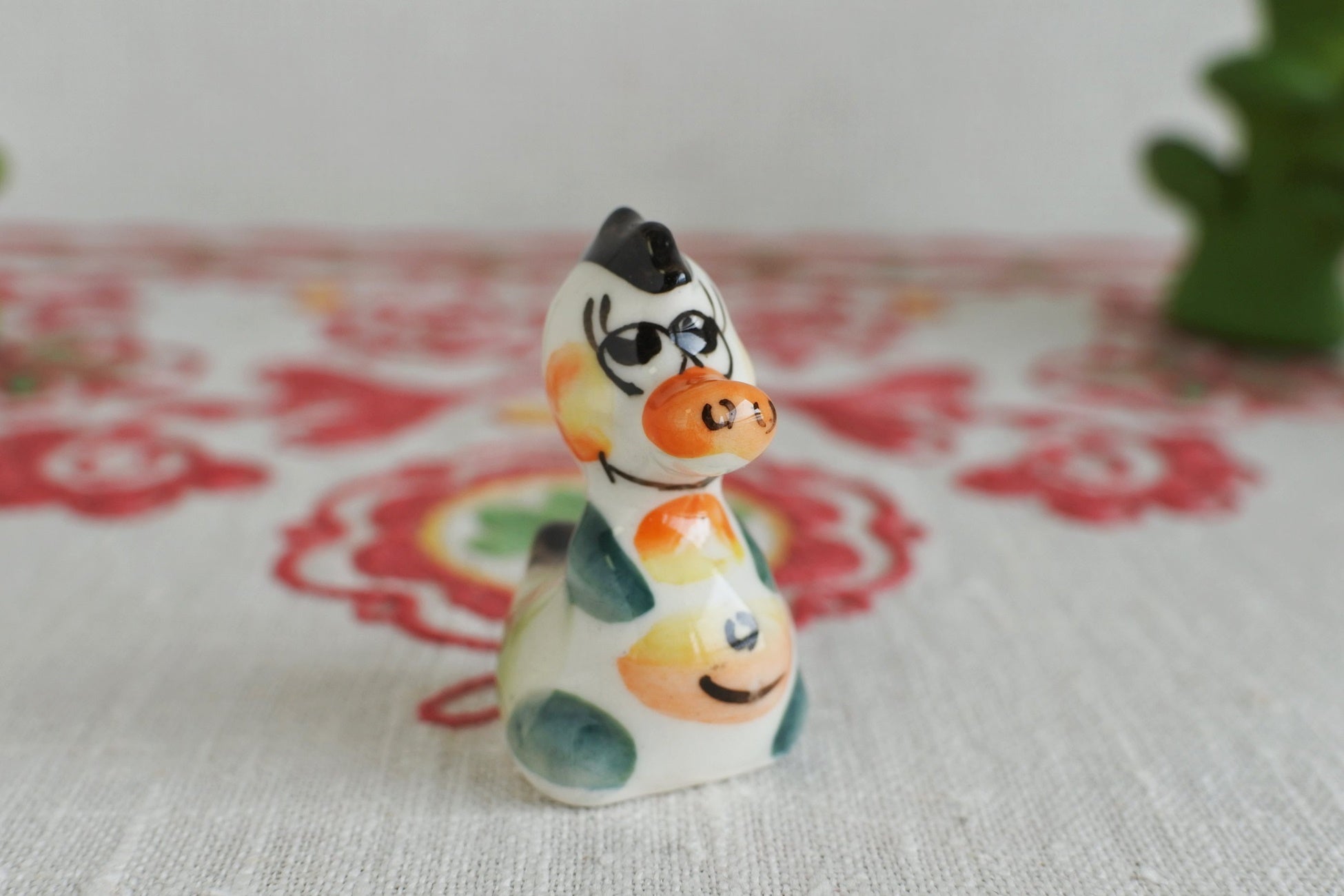 2024年干支 辰年 ロシア製陶器 置物 ドラゴン ロシア雑貨いりえの