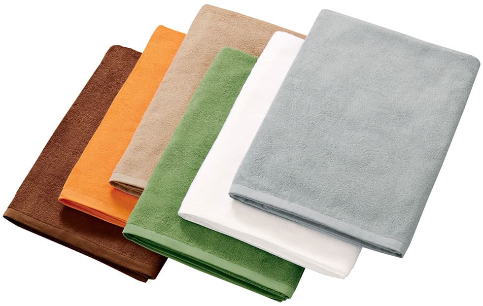 2000匁 32番手双糸 スレン染め業務用バスタオル（カラー）：サンプル1