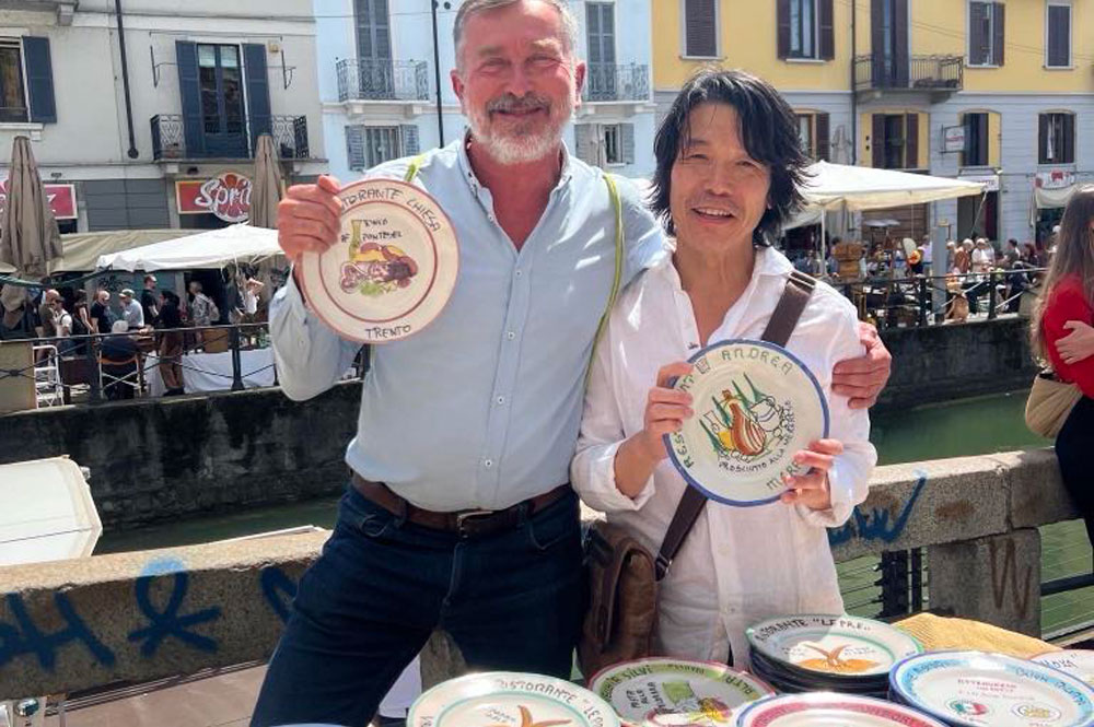 完売】ブオン リコルドのオリジナル絵皿 | イタリア好き