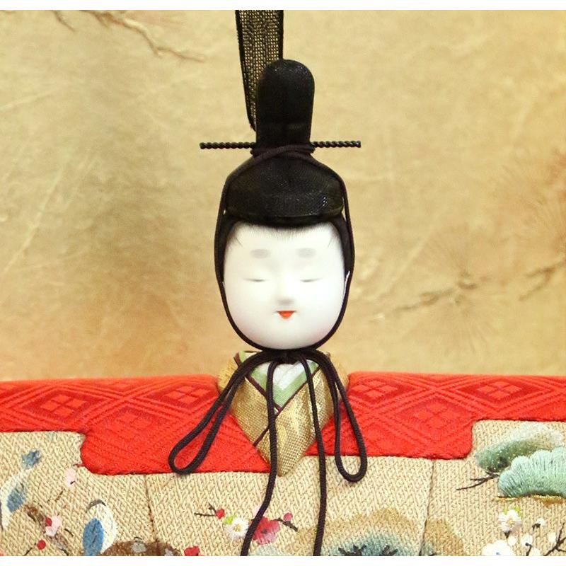 久月 雛人形 ひな人形 雛 木目込人形飾り 平飾り 親王飾り 立雛 芹川